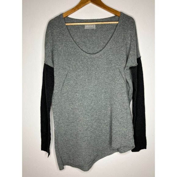 Zadig & Voltaire Women's Medium Roomy Gray 100% Wool Knit Top - Picture 1 of 11